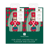 Nutcracker Long Lunch Paper Napkins - 8 Pack Display | Christmas Decor |