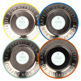 Bon Appetit Stainless Steel Reusable Plates Starter Set - 25cm | Summer Plates |