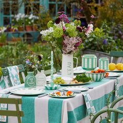 Green Enamel Lanterns Set | Home Decor |