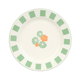 Nasturtium Enamel Plate - 20cm | Summer Dinner Plates |