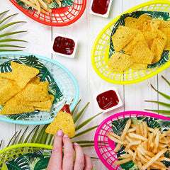 Coloured Food Baskets | Party Tableware |