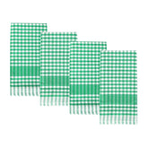 Green Gingham Fabric Napkins - 4 Pack | Summer Gifts |