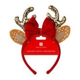 Brown Reindeer Headband | Christmas Wearables |