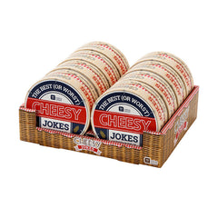 Cheesy Jokes - 8 Pack Display | Novelty Gifts |