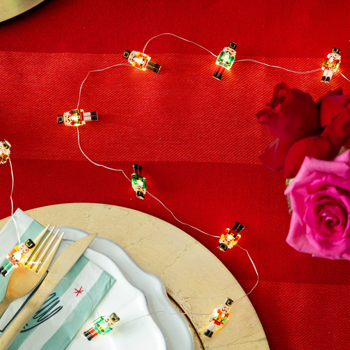 Nutcracker String Lights - 3m | Christmas Decor |