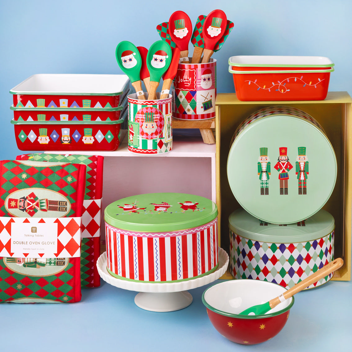 Nutcracker Enamel Roasting Tin - 26cm | Kitchen Gifts |