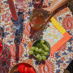 Paisley Recyclable Paper Napkins - 20 Pack | Summer Napkins |
