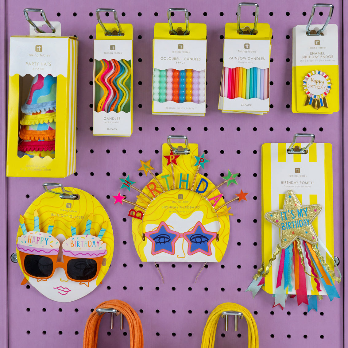 Bobble Birthday Candles - 8 Pack | Cake Candles |