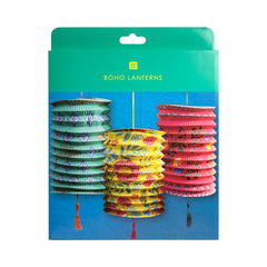Paper Lanterns Decoration (Set of 3) | Outdoor Home Decor |