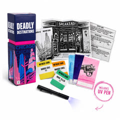 Chicago Murder Mystery Game - Deadly Destinations | Murder Mystery Game |