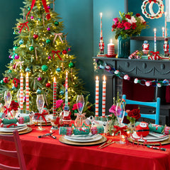 Nutcracker Christmas Saucer Crackers - 10 Pack Display | Christmas Decor |