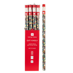 Partridge & Pear Recycled Christmas Wrapping Paper - 3m - 16 Unit Display