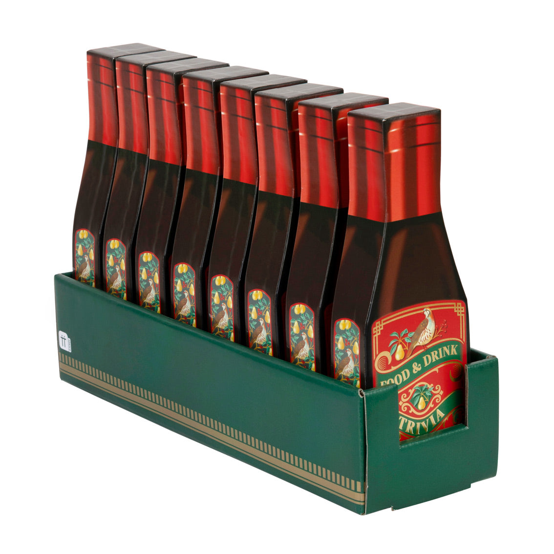 Partridge & Pear Food & Drink Trivia - 8 Unit Display | Christmas Game |